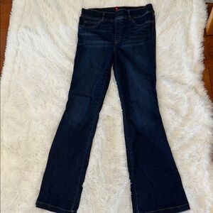 SPANX Pull On Shaping Flare Jeans Size Large